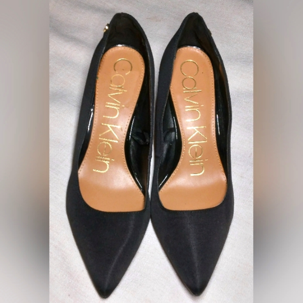Calvin Klein Heels Black Like New